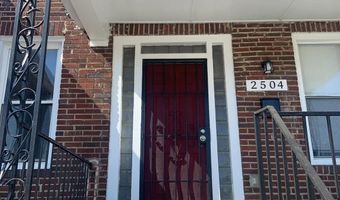 2504 FRANKLIN St W, Baltimore, MD 21223