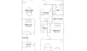 Madison Rd & Ustick Rd Plan: Plan 1667, Nampa, ID 83687
