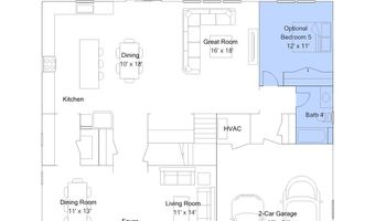 21917 Parkland Trace Ter Plan: Jamison Slab, Boyds, MD 20841