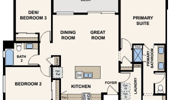 471 Interlocken Blvd Plan: Residence 3A, Broomfield, CO 80021