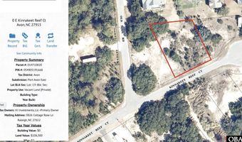 E Kinnakeet Reef Court lot 17R, Avon, NC 27915