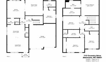 712 Coventry Dr, Albemarle, NC 28001