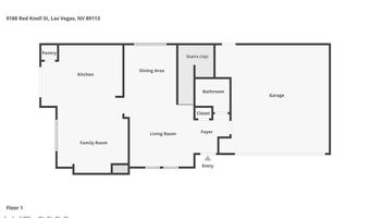 9188 Red Knoll St, Las Vegas, NV 89113