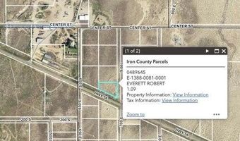 1 09 Acre Commercial Lot/Land, Beryl, UT 84714