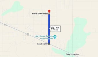 5 09 Acres With .5 AF Of Water, Beryl, UT 84714