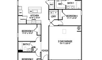 5307 Bachman Ct Plan: Edison, Baker, LA 70811