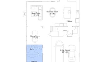 21917 Parkland Trace Ter Plan: Admiral Slab, Boyds, MD 20841