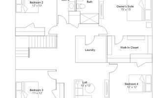 43 Ascot Ave Plan: Providence w/ Basement, Magnolia, DE 19962