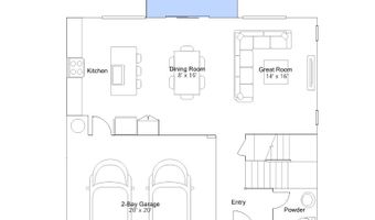 9065 Himalaya Way Plan: Residence 1941, Antelope, CA 95843