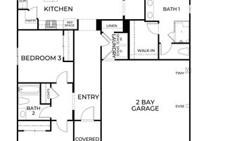 4425 Avenue J-4 Plan: Residence 1576, Lancaster, CA 93536