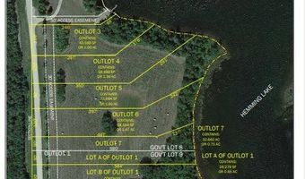 8 Waterfront Lots On Lake Hemming, Bottineau, ND 58318