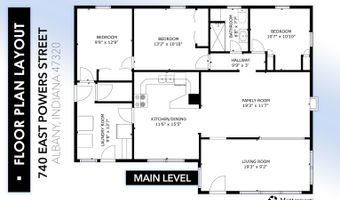 740 E Powers St, Albany, IN 47320