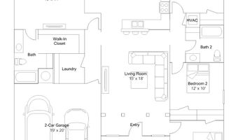 221 Terrace Dr Plan: RC Washington, Beebe, AR 72012