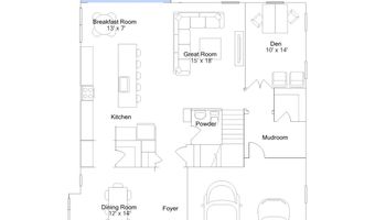 21917 Parkland Trace Ter Plan: Danbury Slab, Boyds, MD 20841