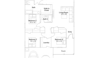 716 N Redbud Ave Plan: RC Bridgeport, Beggs, OK 74421