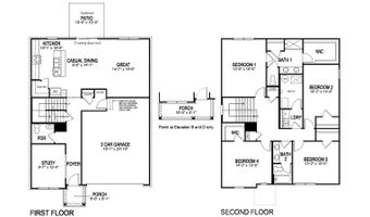 2060 Quail West Dr Plan: Holcombe, Danville, IN 46122
