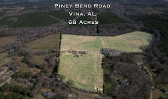 68 Acres Piney Bend Rd, Vina, AL 35593