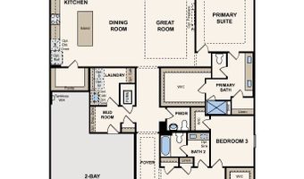 101 Bayou Bend Ct Plan: Denali, Angleton, TX 77515