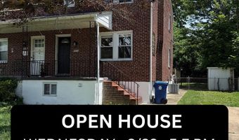 5413 PEMBROKE Ave, Baltimore, MD 21206