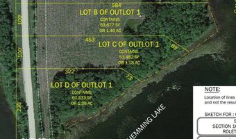 8 Waterfront Lots On Lake Hemming, Bottineau, ND 58318