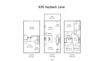 939 Haybeck Ln, Apex, NC 27523