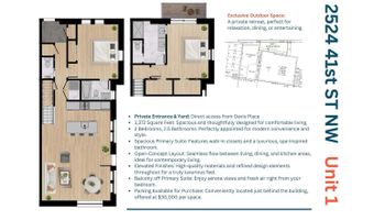 2524 41ST St NW 1, Washington, DC 20007