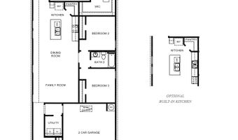 1708 Zander Ct Plan: Diana, Alvin, TX 77511
