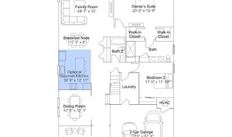 233 Cosmos Ln Plan: Mendocino Luxe, Dover, DE 19904