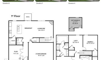 1233 Queensland Ln Plan: PENWELL, Ayden, NC 28513