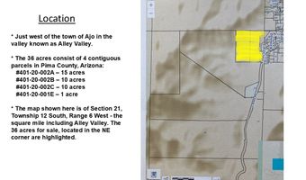 0 Alley Rd, Ajo, AZ 85321