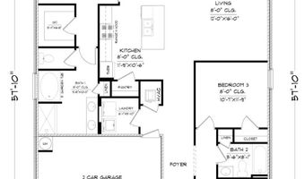 24158 Old Foley Rd Plan: The Aria, Elberta, AL 36530