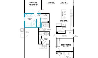 4223 Crestone Peak St Plan: Artisan 1, Brighton, CO 80601