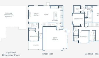 513 Lost Lake St Plan: Ridgeline Vista Plan 3505, Brighton, CO 80603