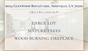 9034 Glenwood Blvd, Abbeville, LA 70510