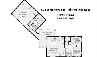 13 Lantern Ln, Billerica, MA 01821