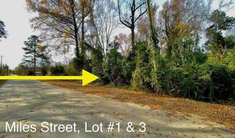 Lot 1 & 3 Miles Street, Bennettsville, SC 29512