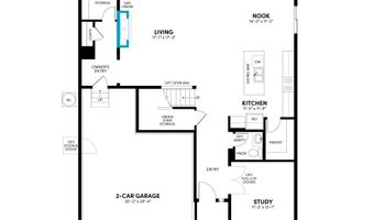 4223 Crestone Peak St Plan: Artisan 2, Brighton, CO 80601