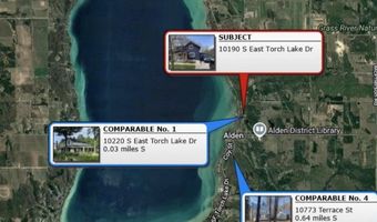10190 S East Torch Lake Dr, Alden, MI 49612