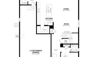 4223 Crestone Peak St Plan: Artisan 3, Brighton, CO 80601