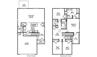 182 Bunch Ford Rd Holly Hill SC 29059 Plan: DOWNING, Holly Hill, SC 29059