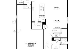 4223 Crestone Peak St Plan: Artisan Three, Brighton, CO 80601