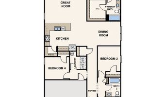 1264 S Lenora Loop Plan: VERBENA, Benson, AZ 85602