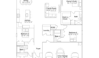 16941 NW 144th St Plan: Bravo, Alachua, FL 32615
