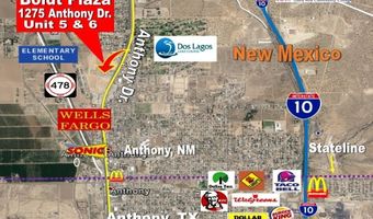 1275 Anthony Drive Unit 5 6 5, 6, Anthony, NM 88021