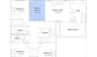 21917 Parkland Trace Ter Plan: Jamison Slab, Boyds, MD 20841