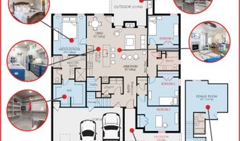 13104 NE 9th St Plan: Blue Spruce Bonus Room 2 Plus, Choctaw, OK 73020