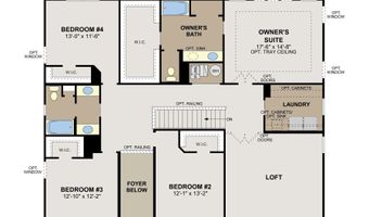 3829 Bozeman Way Plan: Kensington Slab, Bargersville, IN 46106