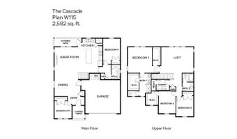 340 NW 29th Way Plan: Cascade, Battle Ground, WA 98604