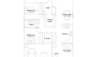 1008 Santa Fe Trl Plan: RC Carlisle, Bauxite, AR 72011