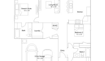 221 Terrace Dr Plan: RC Taylor, Beebe, AR 72012